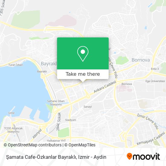 Şamata Cafe-Özkanlar Bayraklı map