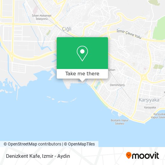 Denizkent Kafe map