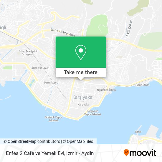 Enfes 2 Cafe ve Yemek Evi map