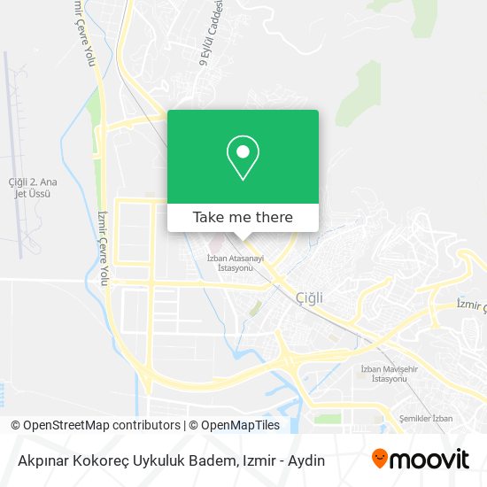 Akpınar Kokoreç Uykuluk Badem map