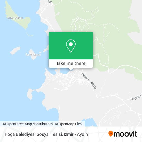 Foça Belediyesi Sosyal Tesisi map