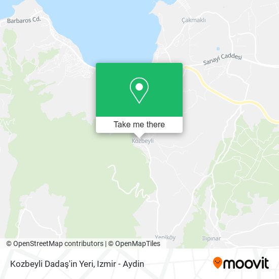 Kozbeyli Dadaş'in Yeri map