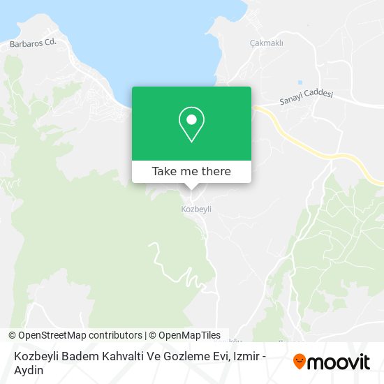 Kozbeyli Badem Kahvalti Ve Gozleme Evi map