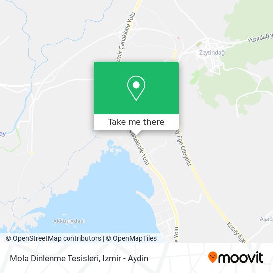 Mola Dinlenme Tesisleri map