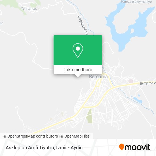 Asklepion Amfi Tiyatro map