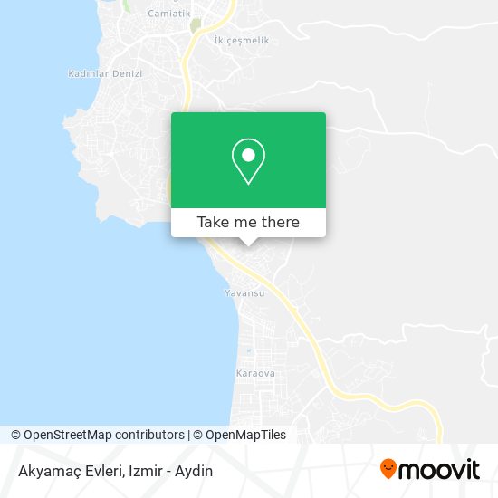 Akyamaç Evleri map