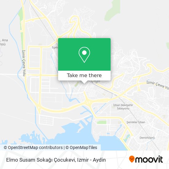 Elmo Susam Sokağı Çocukevi map