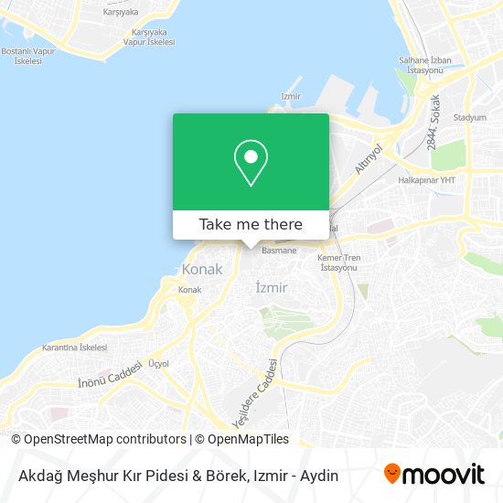 Akdağ Meşhur Kır Pidesi & Börek map