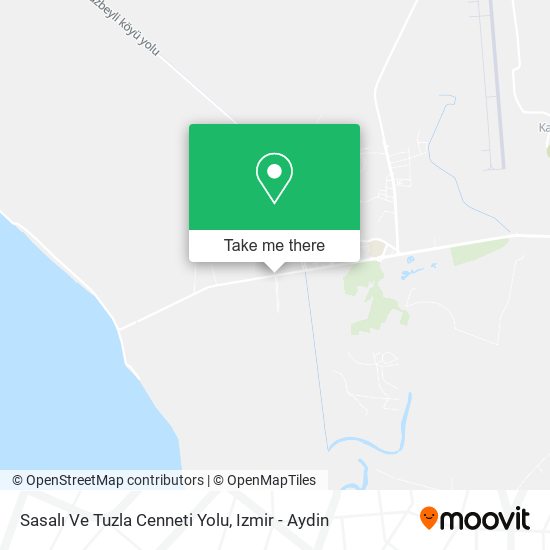 Sasalı Ve Tuzla Cenneti Yolu map
