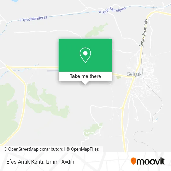 Efes Antik Kenti map
