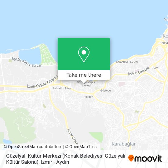 Güzelyalı Kültür Merkezi (Konak Belediyesi Güzelyalı Kültür Salonu) map