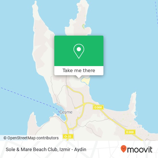 Sole & Mare Beach Club map