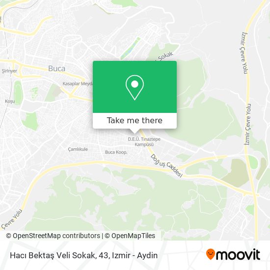 Hacı Bektaş Veli Sokak, 43 map