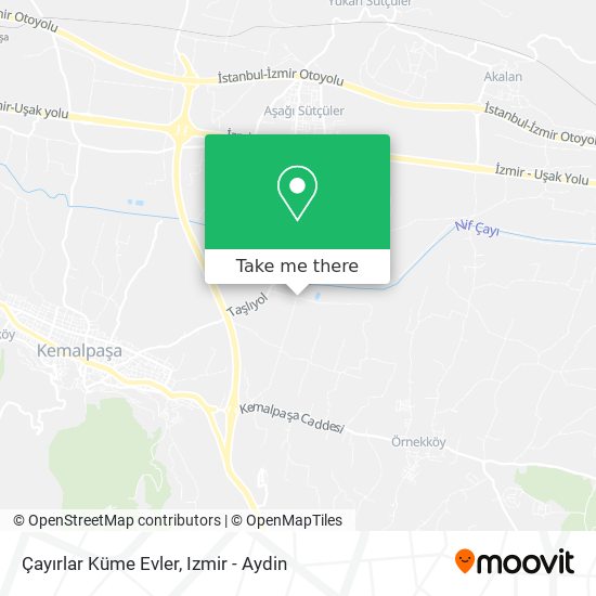 Çayırlar Küme Evler map