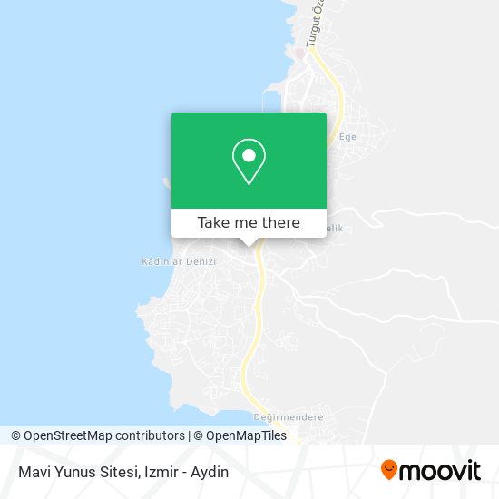 Mavi Yunus Sitesi map