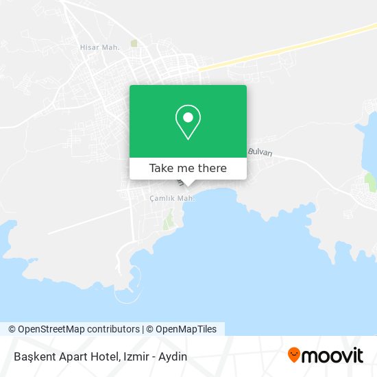 Başkent Apart Hotel map