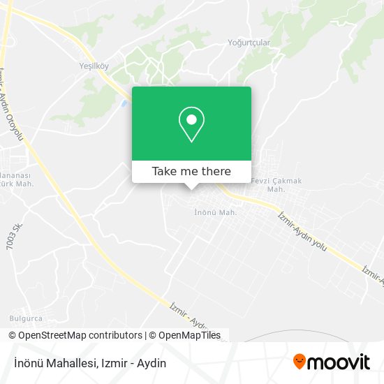 İnönü Mahallesi map