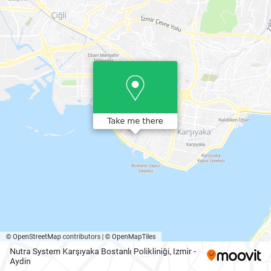 Nutra System Karşıyaka Bostanlı Polikliniği map