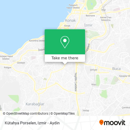 Kütahya Porselen map