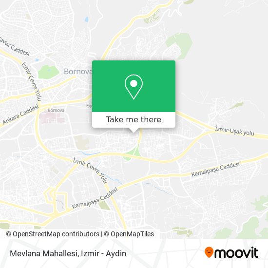 Mevlana Mahallesi map