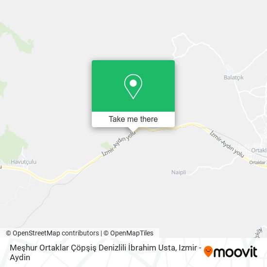 Meşhur Ortaklar Çöpşiş Denizlili İbrahim Usta map