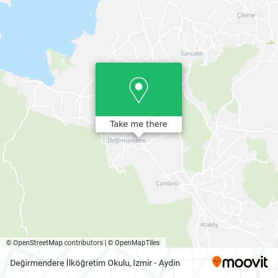 Değirmendere İlköğretim Okulu map