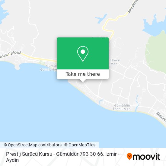 Prestij Sürücü Kursu - Gümüldür 793 30 66 map
