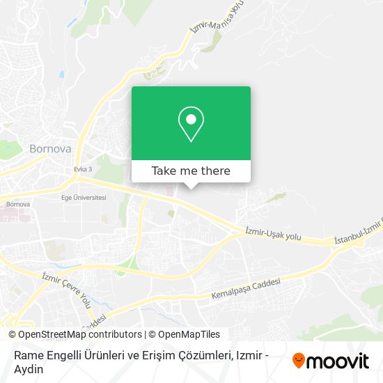 Rame Engelli Ürünleri ve Erişim Çözümleri map