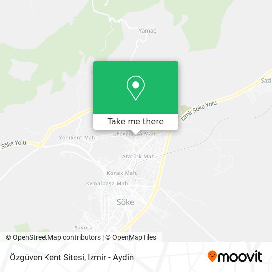 Özgüven Kent Sitesi map