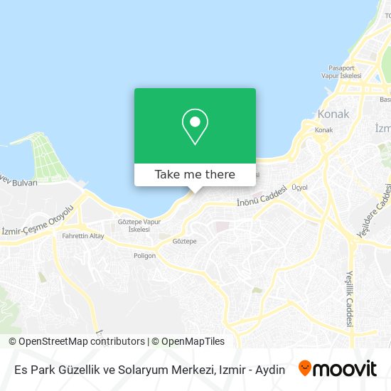 Es Park Güzellik ve Solaryum Merkezi map