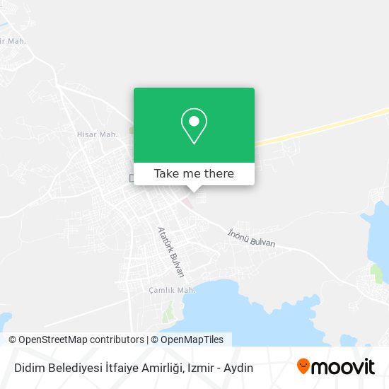 Didim Belediyesi İtfaiye Amirliği map