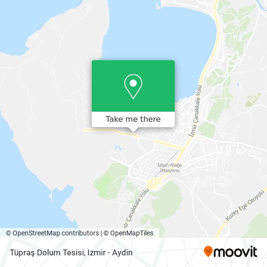 Tüpraş Dolum Tesisi map