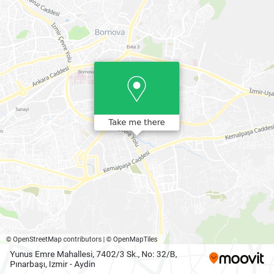 Yunus Emre Mahallesi, 7402 / 3 Sk., No: 32 / B, Pınarbaşı map