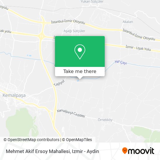 Mehmet Akif Ersoy Mahallesi map