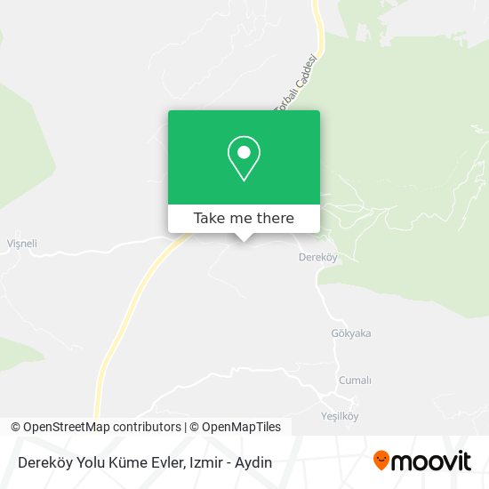 Dereköy Yolu Küme Evler map