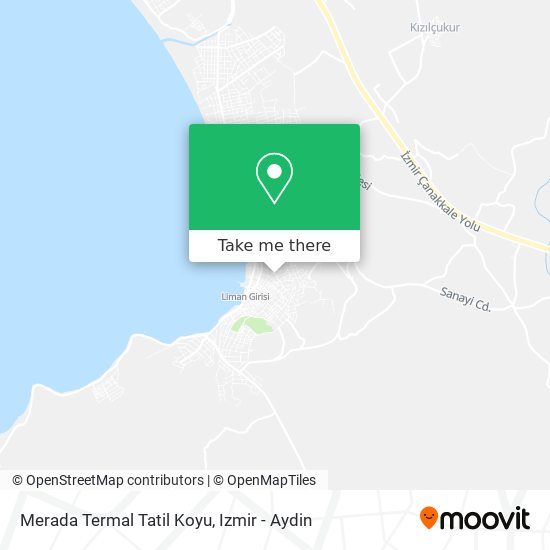 Merada Termal Tatil Koyu map