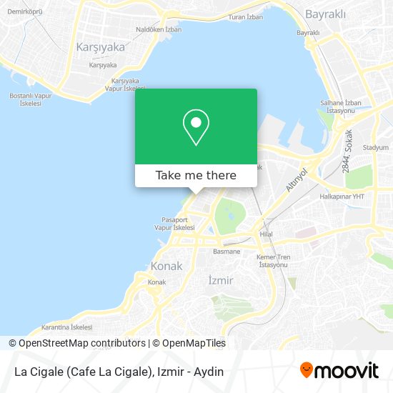 La Cigale (Cafe La Cigale) map