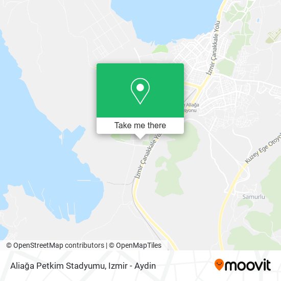 Aliağa Petkim Stadyumu map