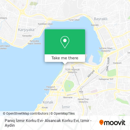 Paniq İzmir Korku Evi- Alsancak Korku Evi map