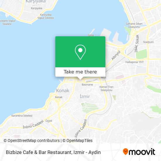 Bizbize Cafe & Bar Restaurant map