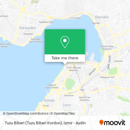 Tuzu Biberi (Tuzu Biberi Kordon) map