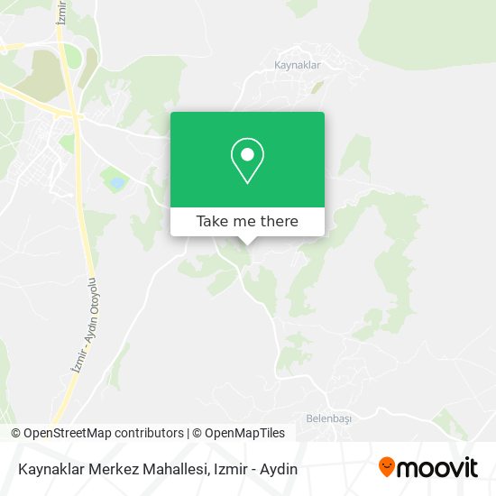 Kaynaklar Merkez Mahallesi map