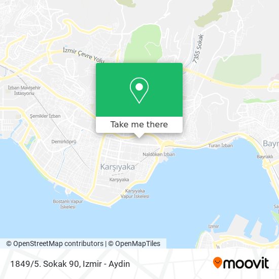 1849/5. Sokak 90 map