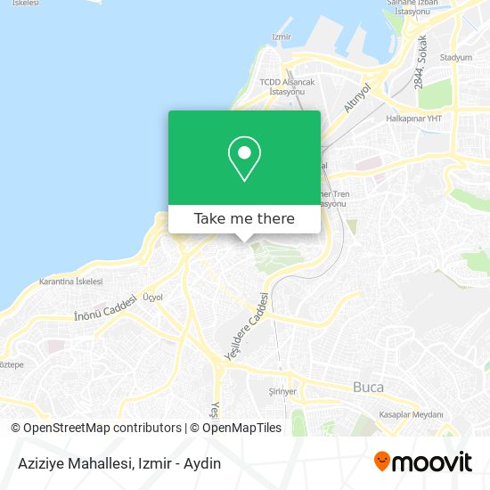 Aziziye Mahallesi map