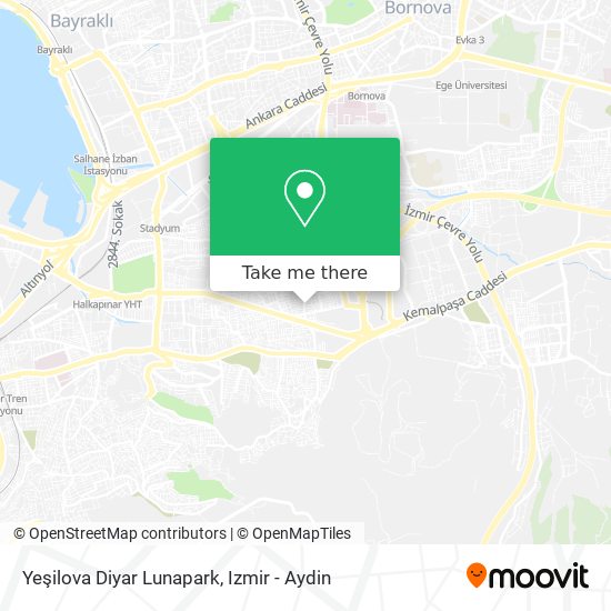 Yeşilova Diyar Lunapark map