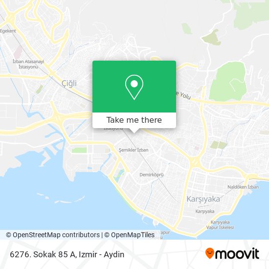 6276. Sokak 85 A map