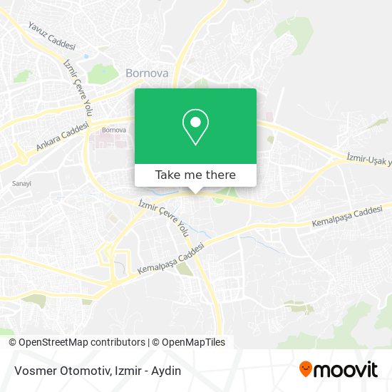 Vosmer Otomotiv map
