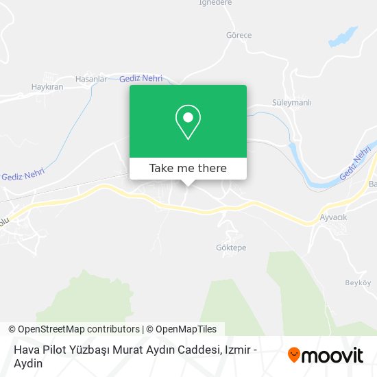 Hava Pilot Yüzbaşı Murat Aydın Caddesi map