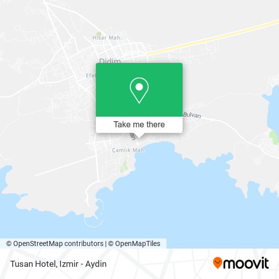 Tusan Hotel map