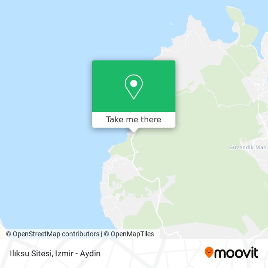 Ilıksu Sitesi map